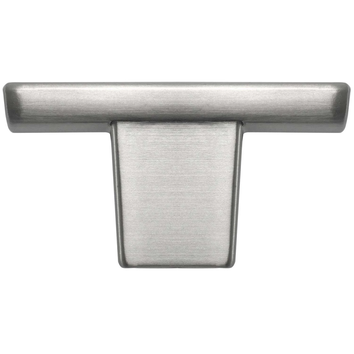 Laurey Cosmopolitan Traditional T-Shape Cabinet Knob 2 In. D 1-1/9 In. Satin Nickel 10 Pk - Image 3