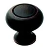Amerock Allison Round Cabinet Knob 1-1/4 In. D Oil Rubbed Bronze 10 Pk