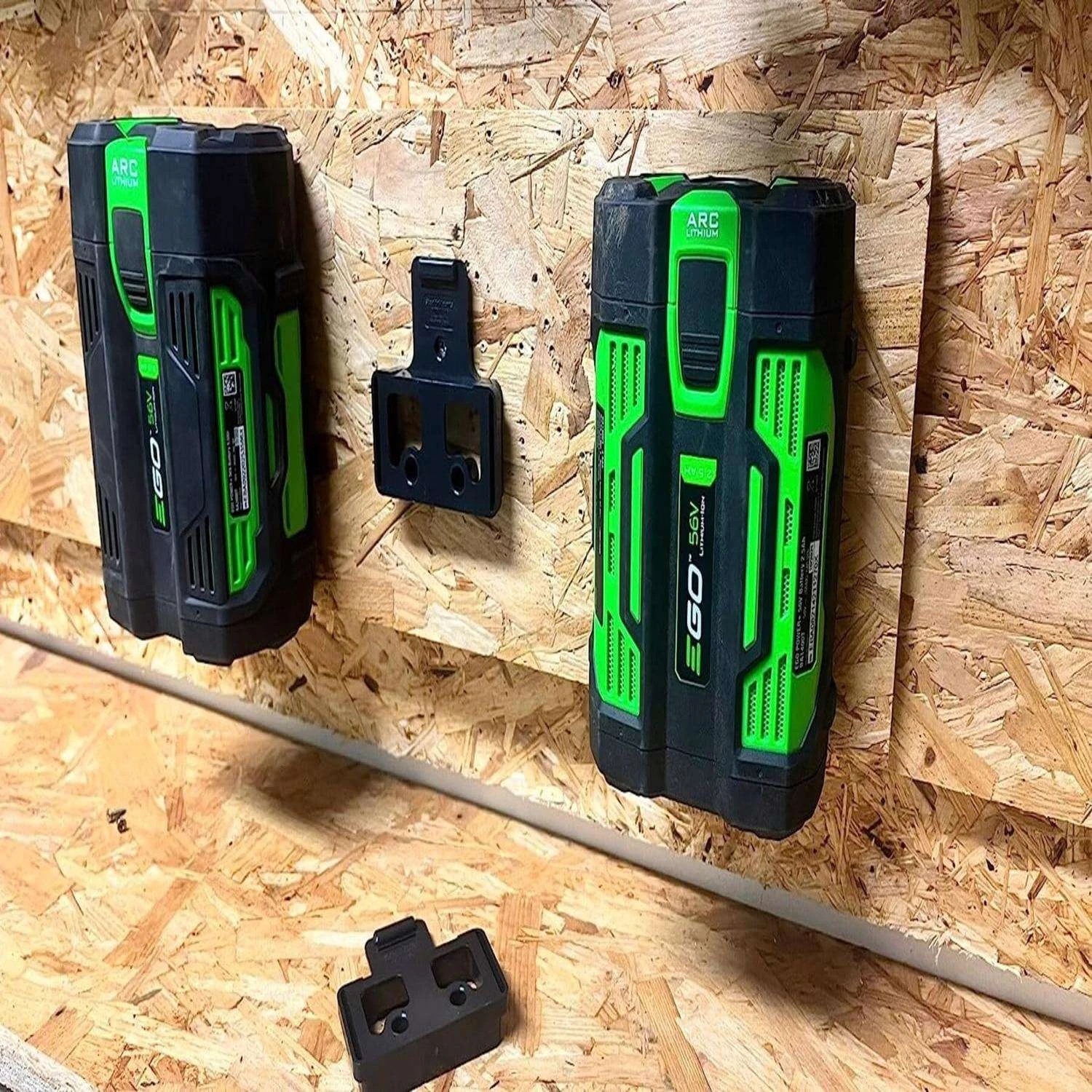 StealthMounts Black ABS Battery Mounts Holder 4 Pk - Image 2