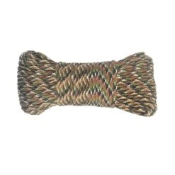Koch 5/32 In. D X 100 Ft. L Camouflage Diamond Braided Paracord Rope