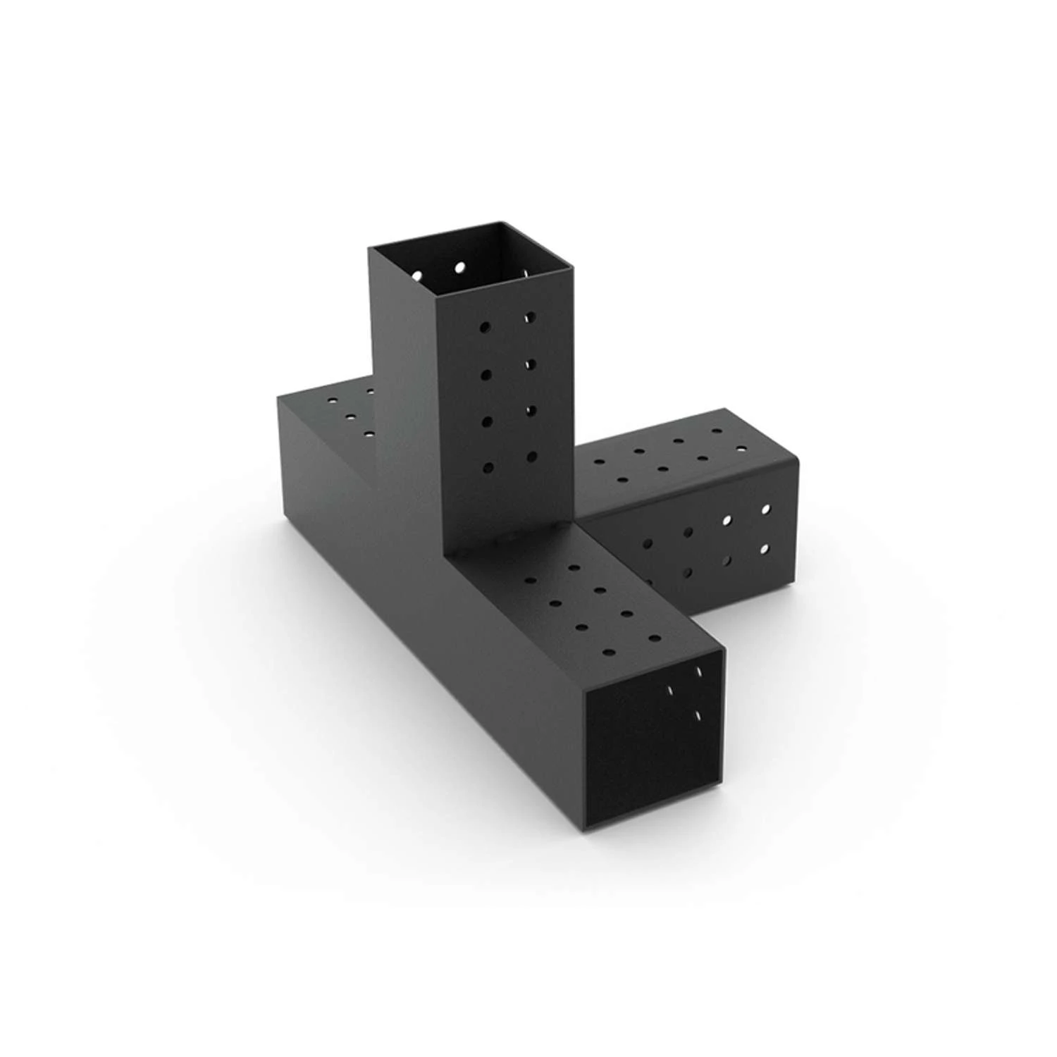 Toja Grid Quad & Solo Black Steel Mounting Bracket 14 Ga. 10.75 In. L - Image 2
