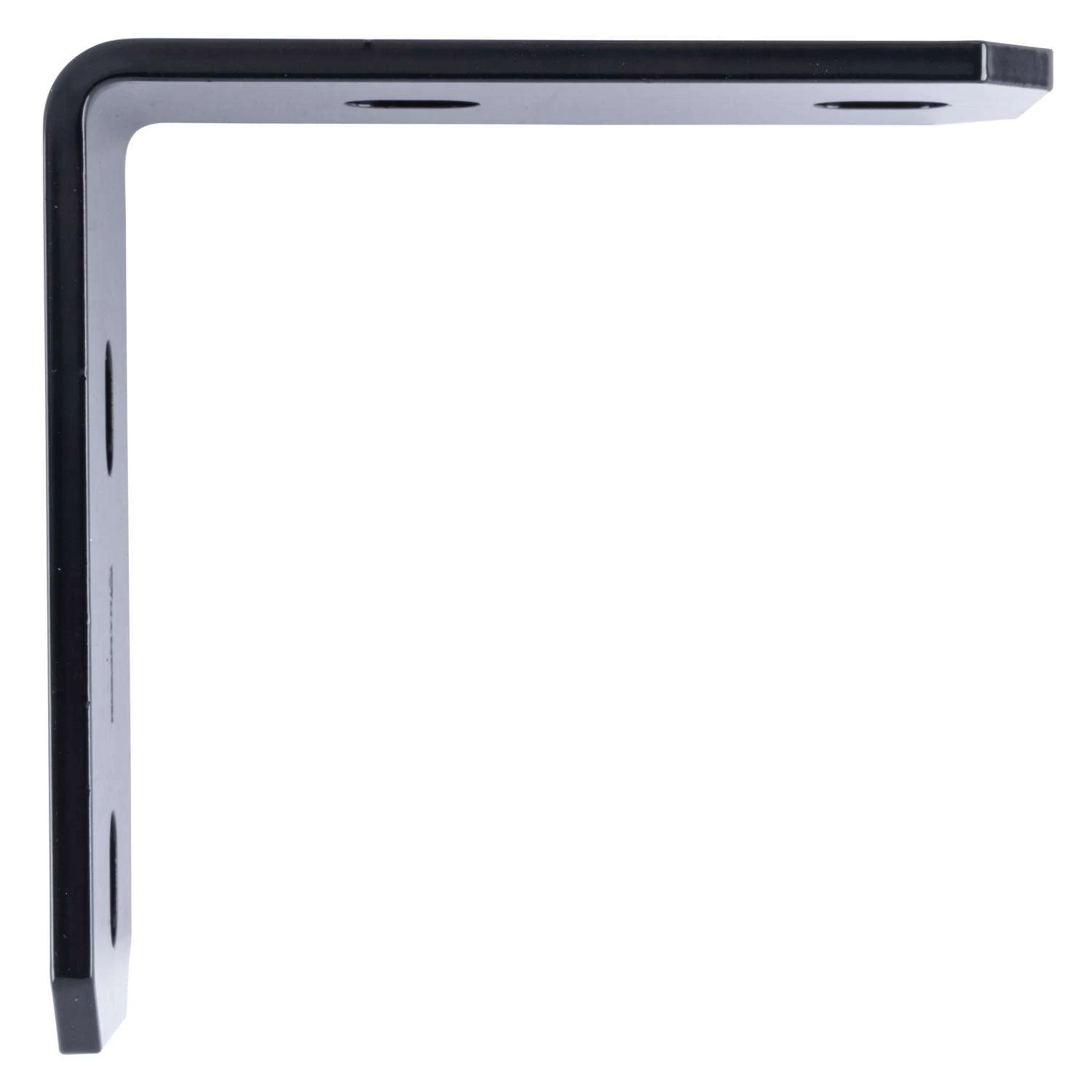 Hampton 3 In. H X 6.25 In. W X 1/4 In. D Black Steel Inside/Outside Corner Brace - Image 3