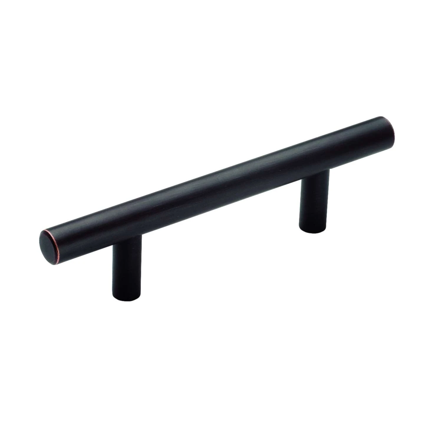 Amerock Bar Cabinet Pull 3 In. Oil Rubbed Bronze 2 Pk