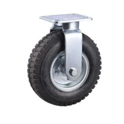 Projex 8 In. D Rubber Pneumatic Caster 220 Lb 1 Pk