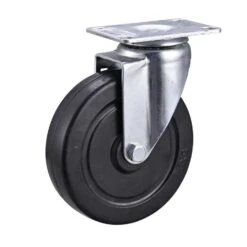 Projex 5 In. D Swivel Rubber Caster 200 Lb 1 Pk