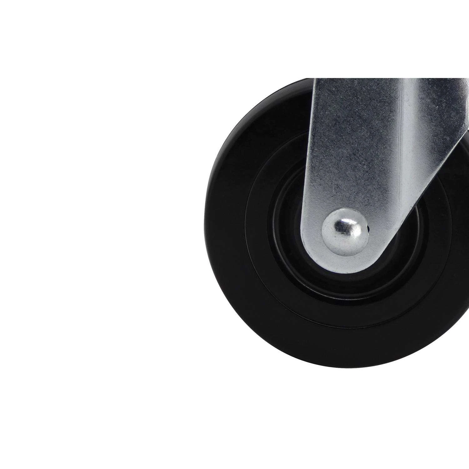 Shepherd Hardware 4 In. D Swivel Soft Rubber Caster 200 Lb 1 Pk - Image 5