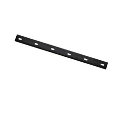 National Hardware 20 In. H X 1/4 In. W X 1.5 In. L Black Carbon Steel Mending Plate