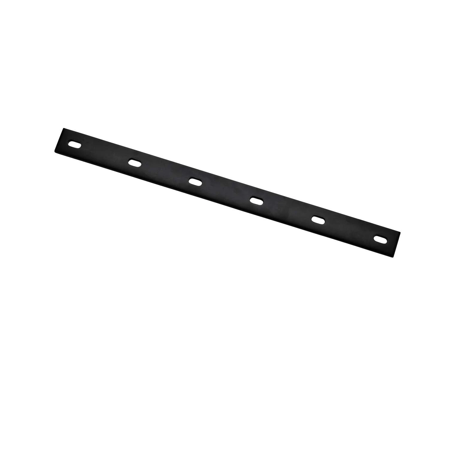 National Hardware 20 In. H X 1/4 In. W X 1.5 In. L Black Carbon Steel Mending Plate