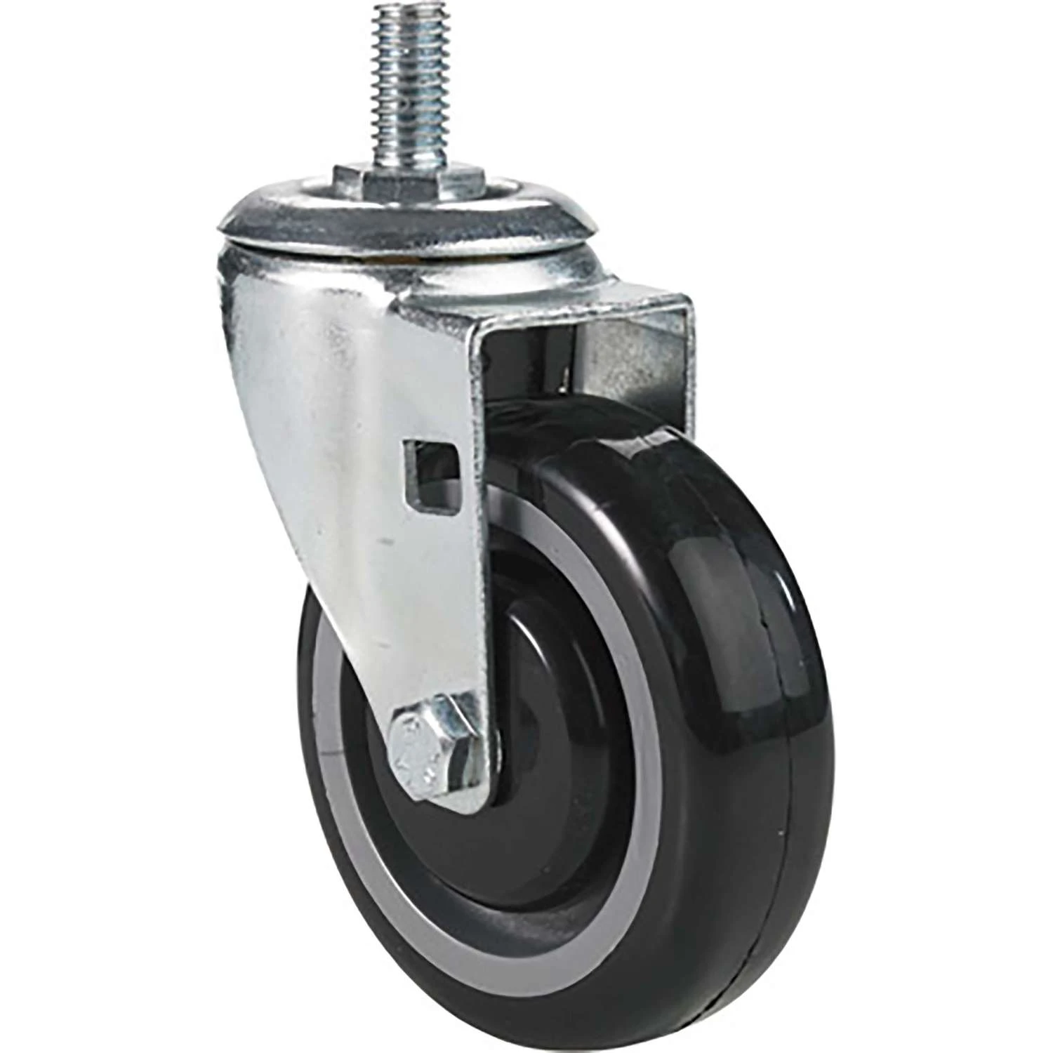 The Fairbanks Company 3-1/2 In. D Swivel Polyurethane Caster 225 Lb 1 Pk