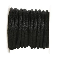 Koch 5/8 In. D X 140 Ft. L Black Solid Braided Polypropylene Derby Rope