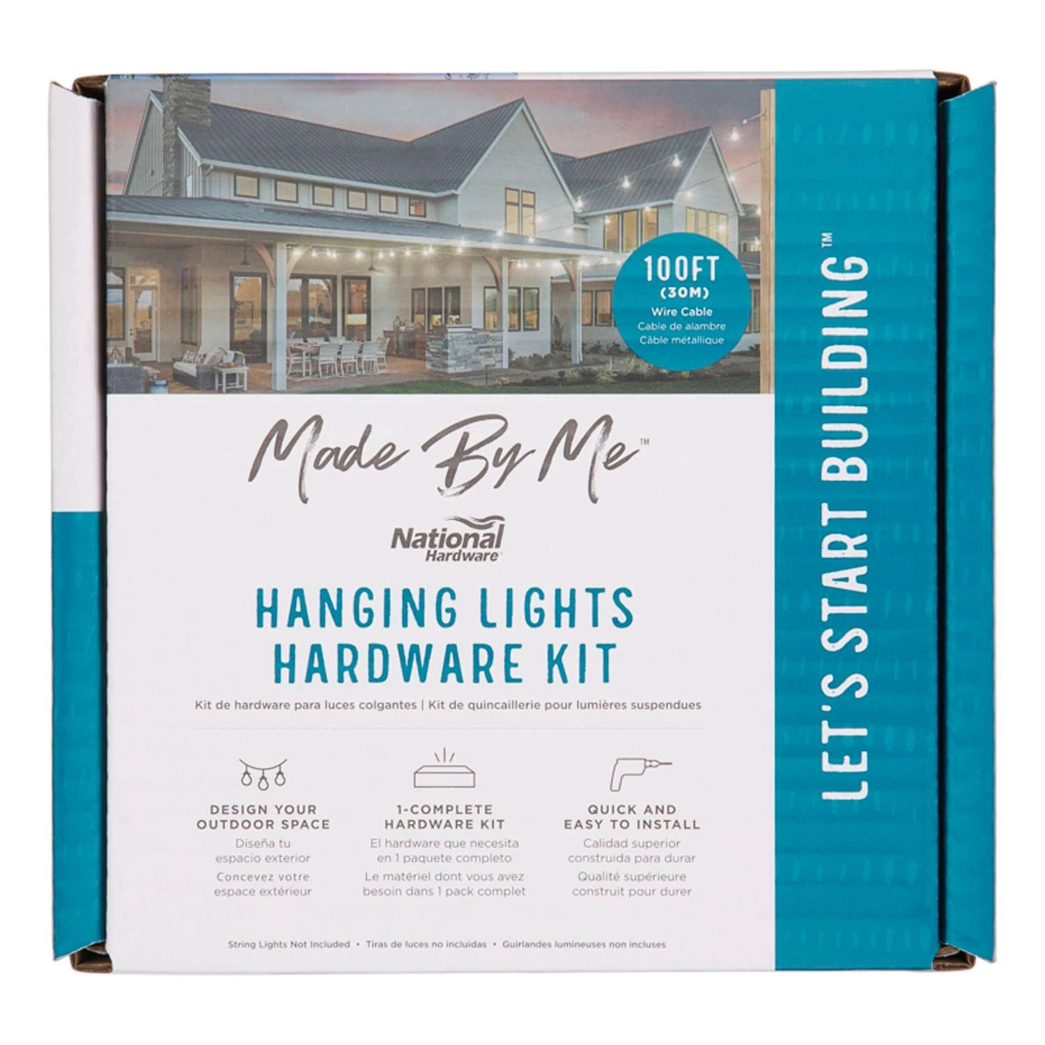 National Hardware String Light Hanging Kit - Image 5