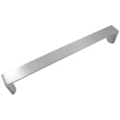 Laurey Metro Bar Cabinet Pull 192 In. Satin Nickel Silver 1 Each