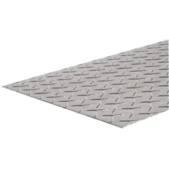 Boltmaster 24 In. Uncoated Steel Diamond Tread Plate
