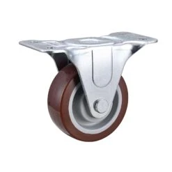 Projex 4 In. D Hard Rubber Rigid Caster 255 Lb 1 Pk