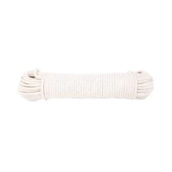Koch 7/32 In. D X 100 Ft. L Natural Solid Braided Cotton Poly Blend Sash Cord