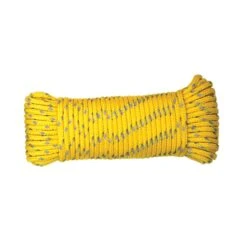 Koch 5/32 In. D X 50 Ft. L Yellow Diamond Braided Polypropylene Rope