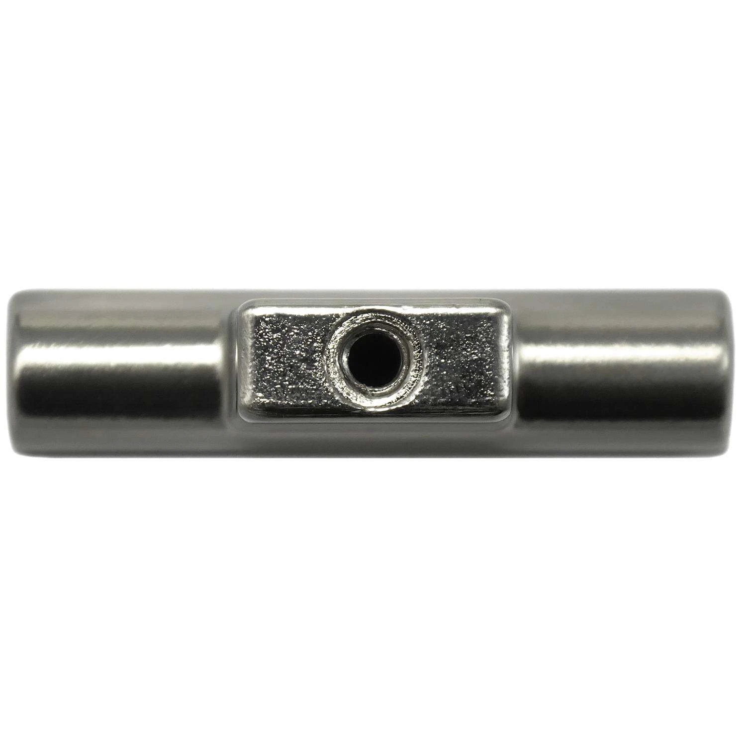 Laurey Cosmopolitan Traditional T-Shape Cabinet Knob 2 In. D 1-1/9 In. Satin Nickel 10 Pk - Image 5