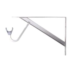 Knape & Vogt Steel Shelf Support 12 Ga. 12.68 In. L 1000 Lb