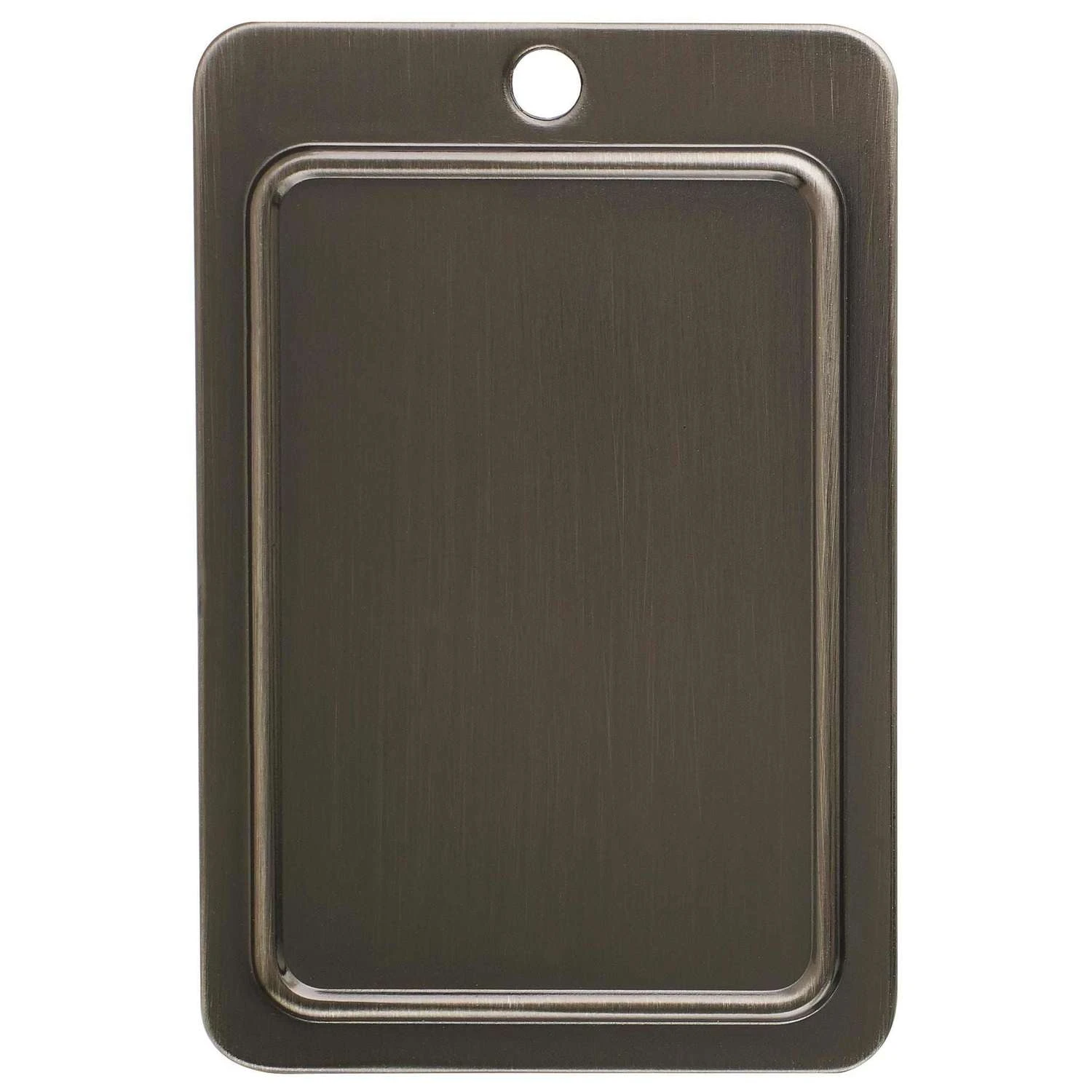 Amerock Esquire Collection Pull Polished Nickel/Gunmetal 1 Pk - Image 6