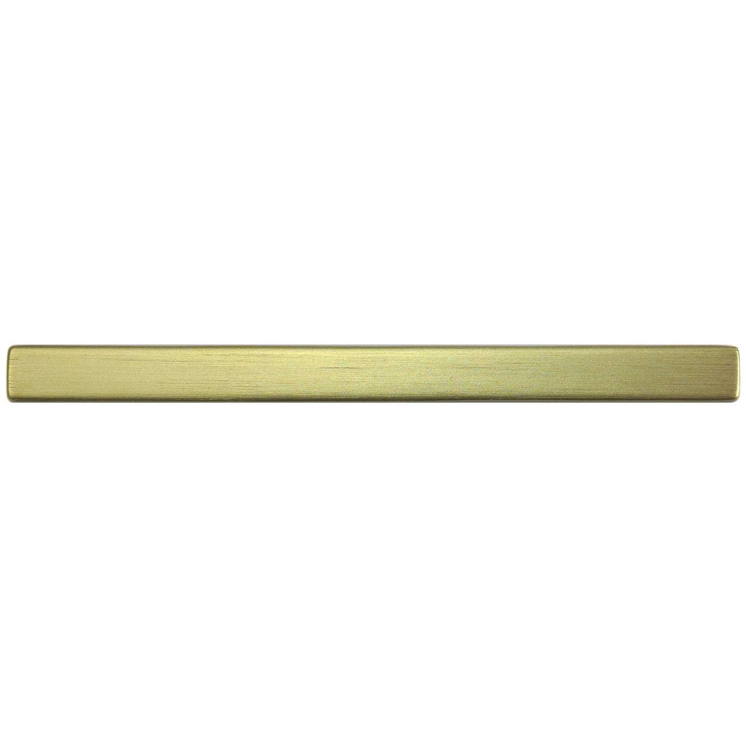 Laurey Cosmopolitan Bar Cabinet Pull 7-9/16 In. Champagne Brass Gold 1 Pk - Image 2