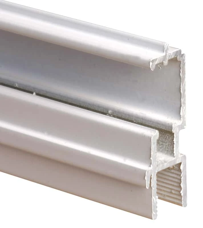 Prime-Line White Aluminum 1-1/4 In. W X 72 In. L Window Frame 1 Pk