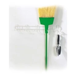 Spectrum 30.5 In. L White Steel Hook Rack 1 Pk