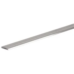Boltmaster 0.125 In. X 1 In. W X 8 Ft. L Aluminum Flat Bar 1 Pk