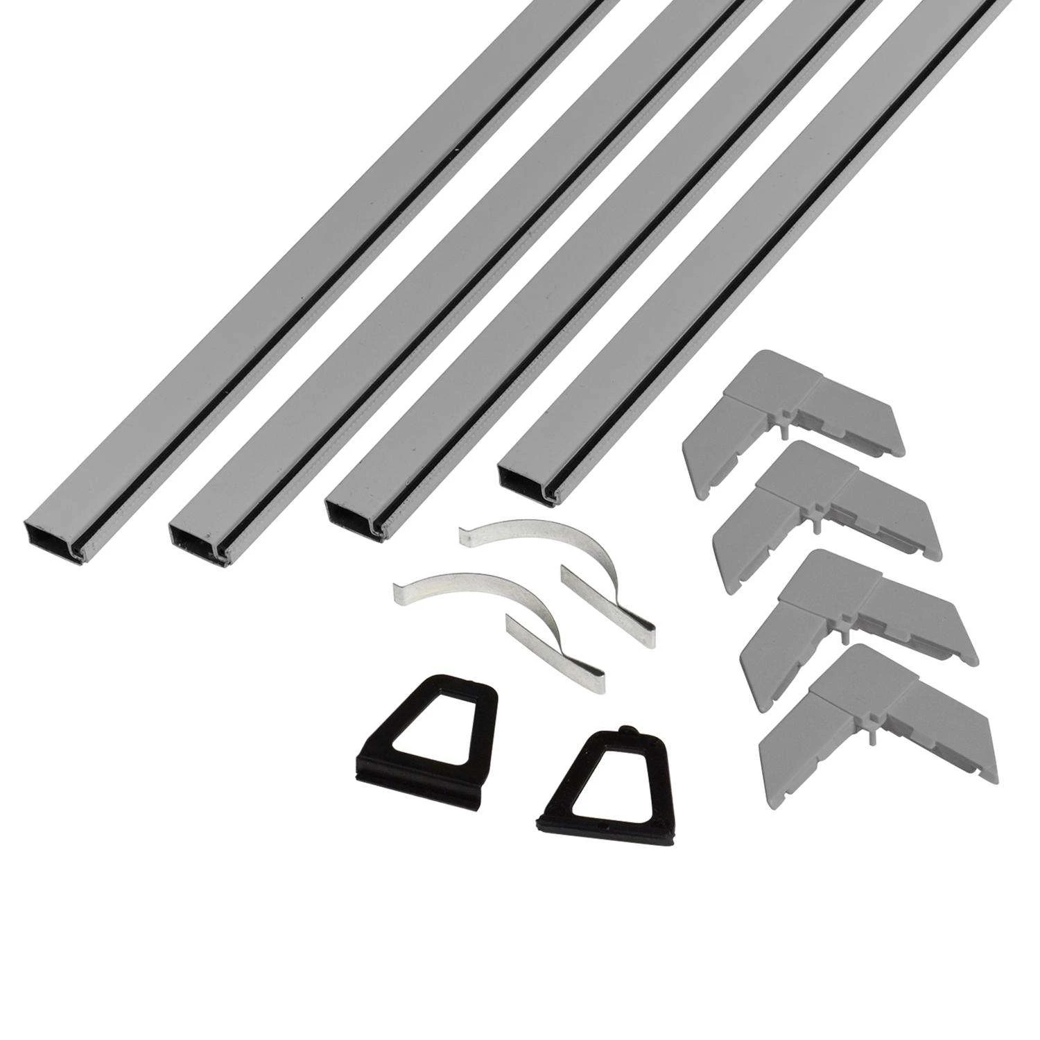Phifer Mill Gray Aluminum 5/16 In. W X 60 In. L Screen Frame Kit 1 Pk