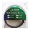 Tie Down Engineering Galvanized Galvanized Steel 1/16 In. D X 100 Ft. L Aircraft Cable
