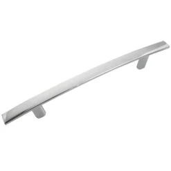 Laurey Contempo Bar Cabinet Pull 128 In. Polished Chrome Silver 1 Each