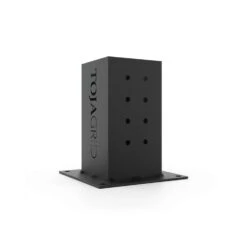 Toja Grid Solo Black Steel Mounting Bracket 14 Ga. 4 In. L