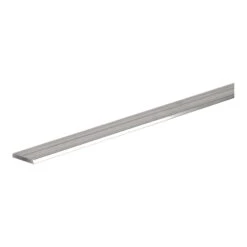SteelWorks 0.125 In. X 2 In. W X 4 Ft. L Aluminum Flat Bar 1 Pk