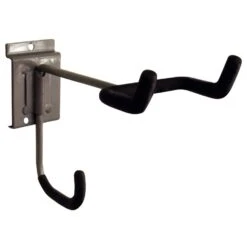 Crawford Duramount 9.85 In. L Powder Coated Black/Silver Steel Power Tool Hanger Holder 25 Lb. Cap.