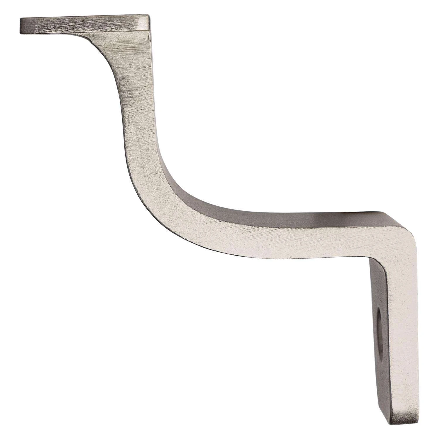 National Hardware Cooper Silver Zinc Handrail Bracket 3 In. L 200 Lb - Image 3