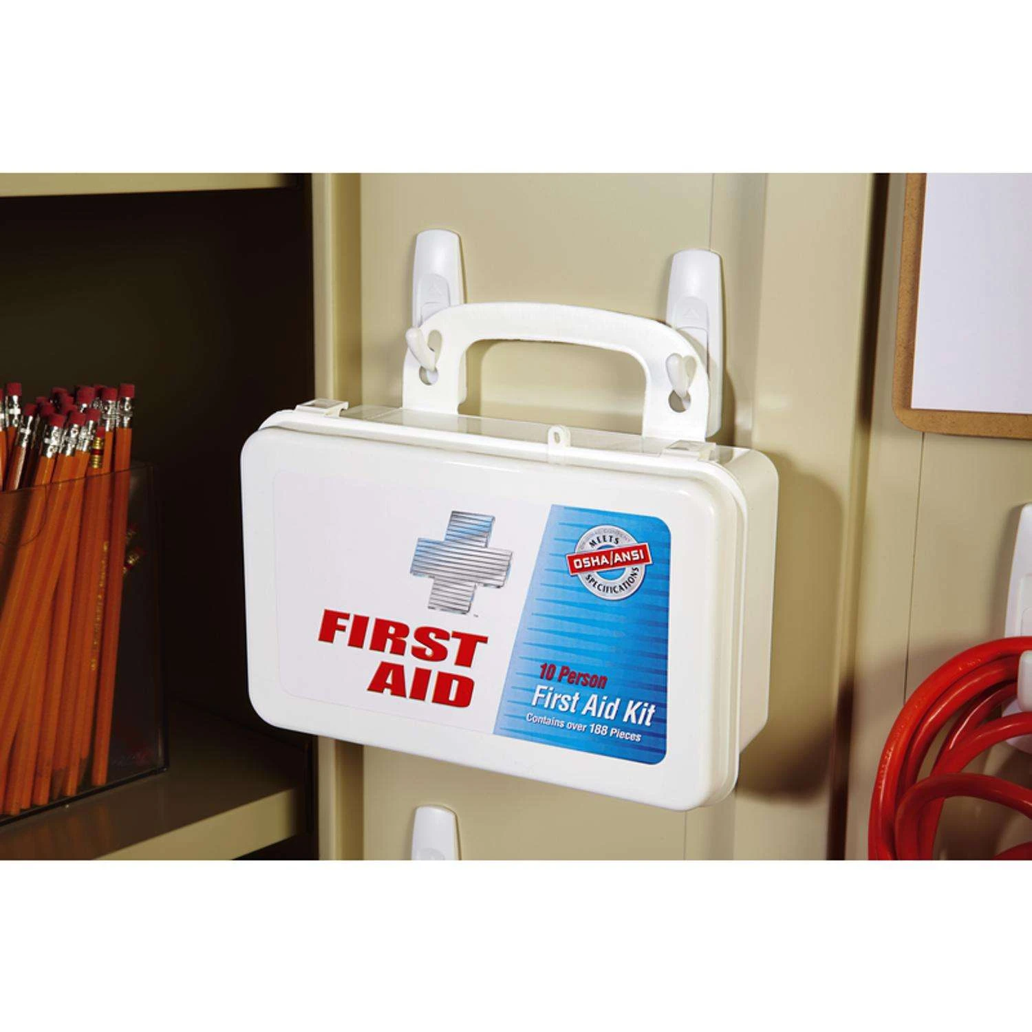 3M Command Medium Plastic Hook 3 In. L 6 Pk - Image 2