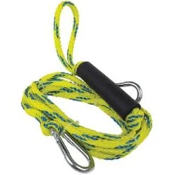 Seachoice 12 Ft. L Blue/Yellow Braided Polypropylene Tow Rope