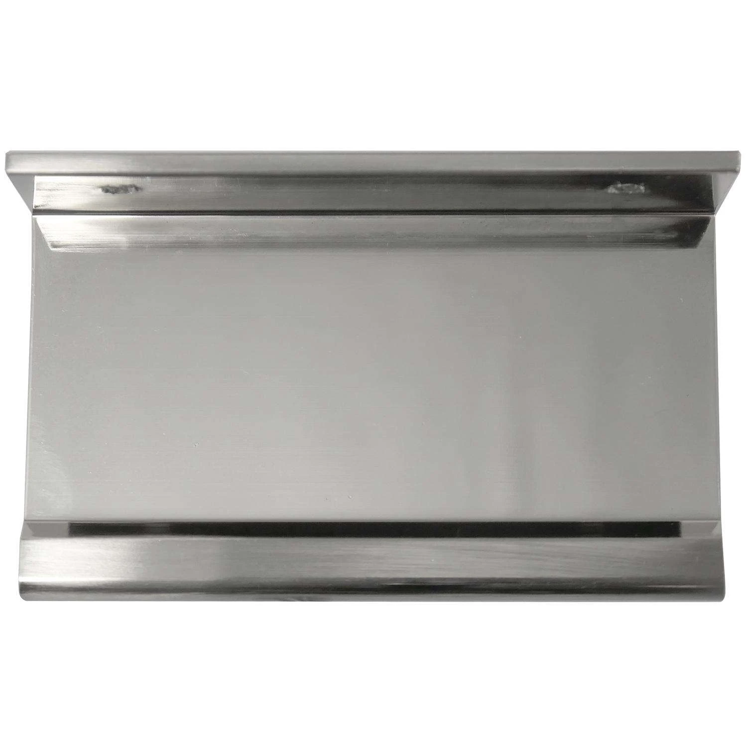 Laurey Rectangle Edge Pull 6 In. Satin Nickel Silver 1 Pk - Image 3