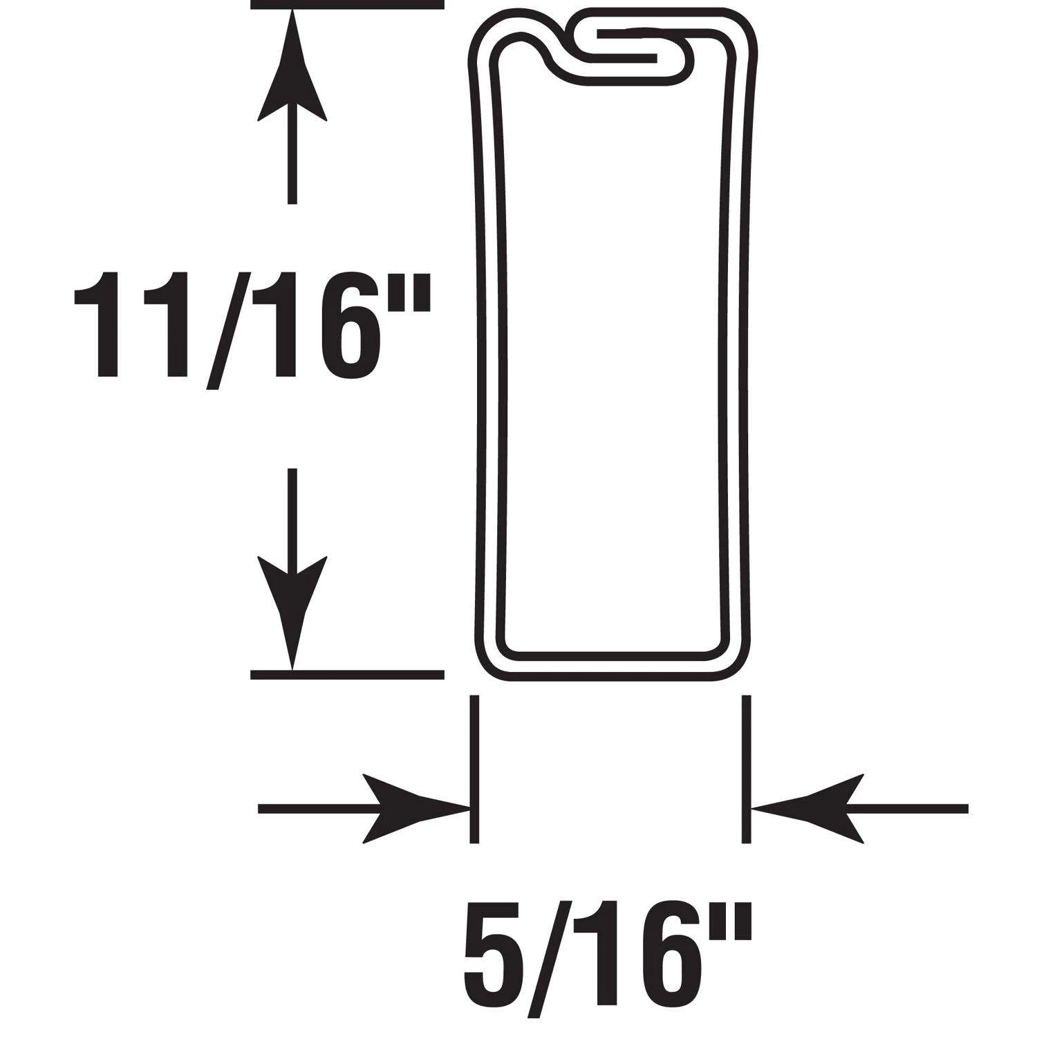 Prime-Line Mill Aluminum 5/16 In. W X 72 In. L Spreader Bar 1 Pk - Image 2