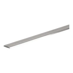 SteelWorks 0.125 In. X 1.25 In. W X 3 Ft. L Aluminum Flat Bar 1 Pk