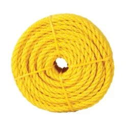 Koch 1/2 In. D X 50 Ft. L Yellow Twisted Polypropylene Rope