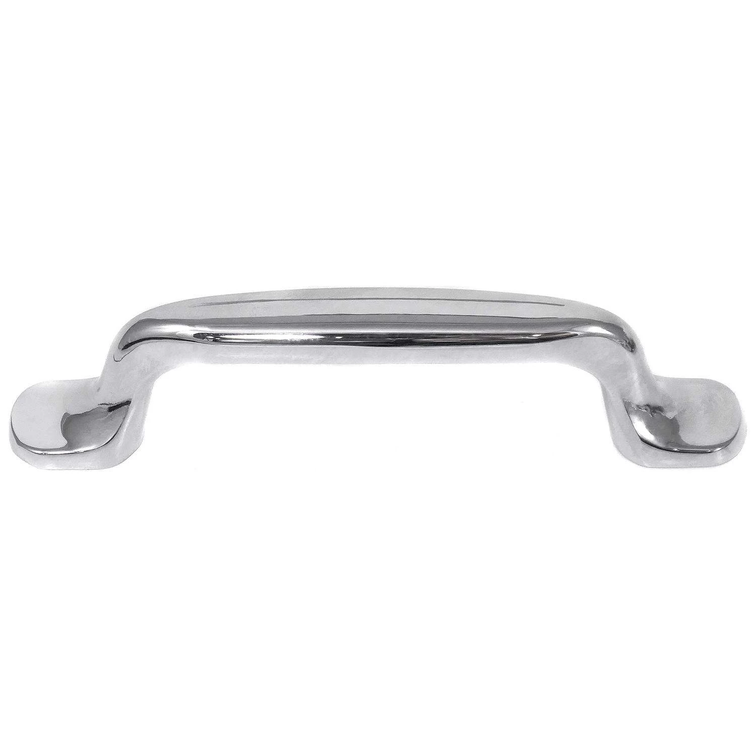 MNG Sutton Place Traditional Bar Cabinet Pull 5-1/16 In. Polished Chrome Silver 1 Pk