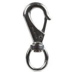 Campbell 3/4 In. D X 4-1/2 In. L Polished Steel Quick Snap 200 Lb