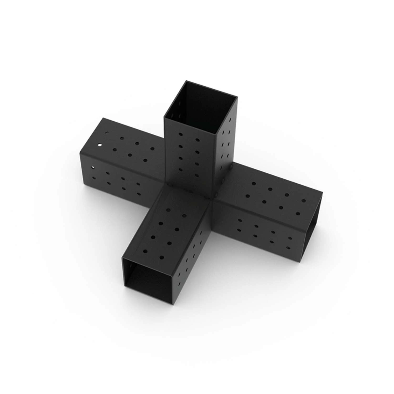 Toja Grid Quad & Solo Black Steel Mounting Bracket 14 Ga. 10.75 In. L - Image 3