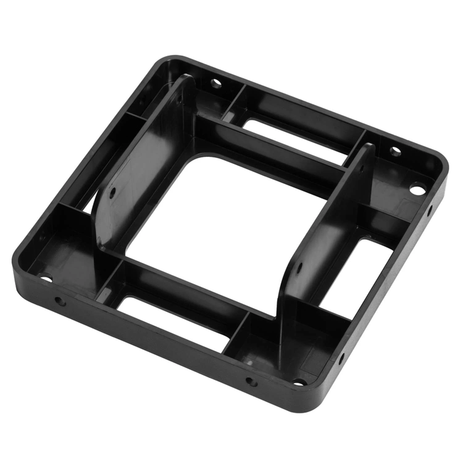 Architectural Mailboxes Black Plastic Quick Mailbox Adapter 4 In. L 13 Lb - Image 2