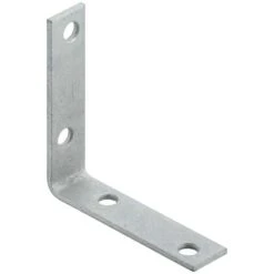 National Hardware 3 In. H X 3/4 In. W X 0.11 In. D Galvanized Steel Inside Corner Brace