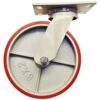 The Fairbanks Company 4 In. D Swivel Polyurethane Caster 900 Lb 1 Pk
