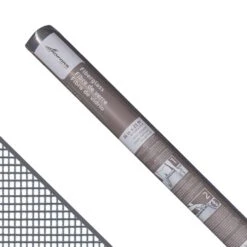 Saint-Gobain ADFORS 36 In. W X 25 Ft. L Gray Fiberglass Insect Screen Cloth