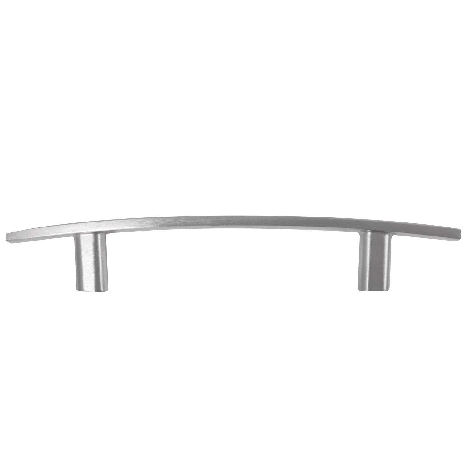 Laurey Contempo Arched Bar Cabinet Pull 3-3/4 In. Satin Nickel Silver 10 Pk