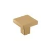 Amerock Monument Modern Square Cabinet Knob 1 In. Champagne Bronze 6 Pk