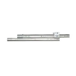 Knape & Vogt 22 In. L Steel Ball-Bearing Rollers Drawer Slide 2 Pk